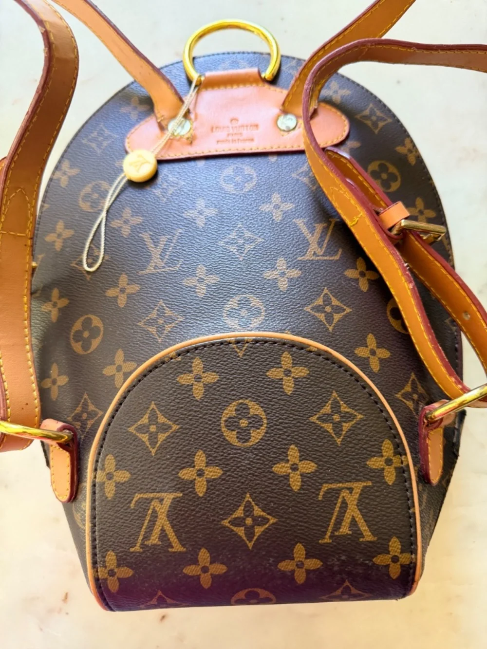 LOUIS VUITTON Monogram Ellipse Sac A Dos Shoulder Bag Backpack- Authentic!